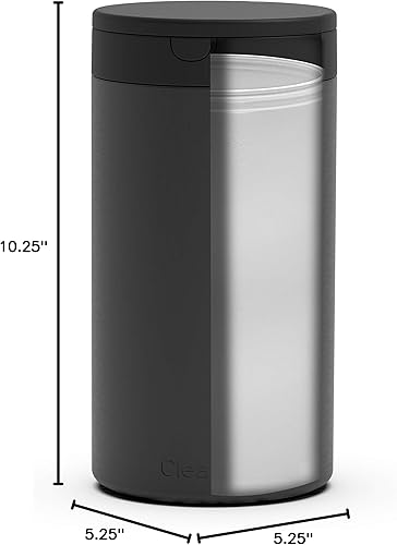 Miniatura 7 de Spectrum - Contenedor de toallitas desinfectantes con tapa de botón  Dispensador recargable para baño, cocina, aula, encimera y hogar  Soporte de