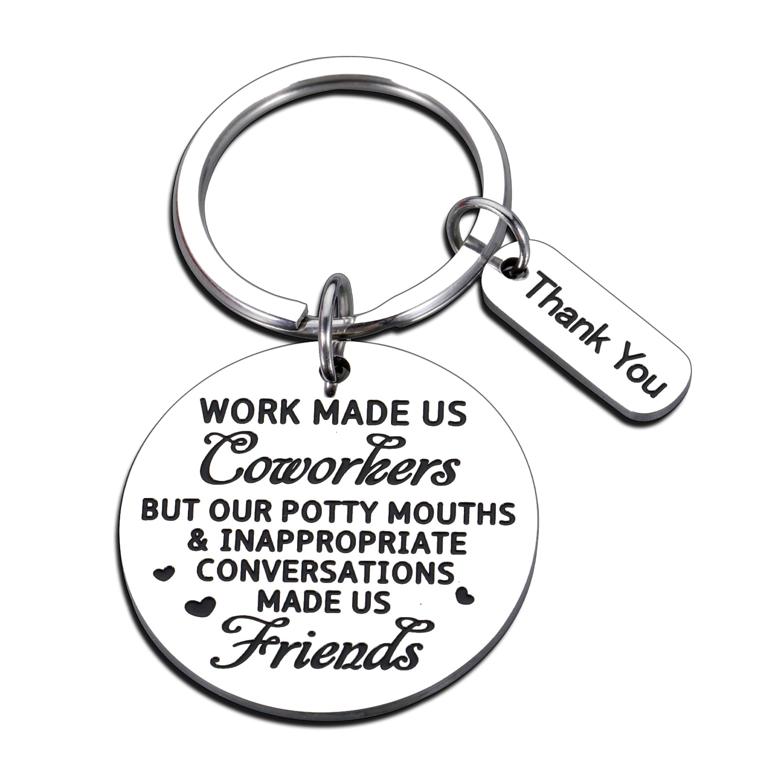 VANLOVEMAC Coworker Gifts for Women Men Boss Coworkers Christmas Funny Keychain