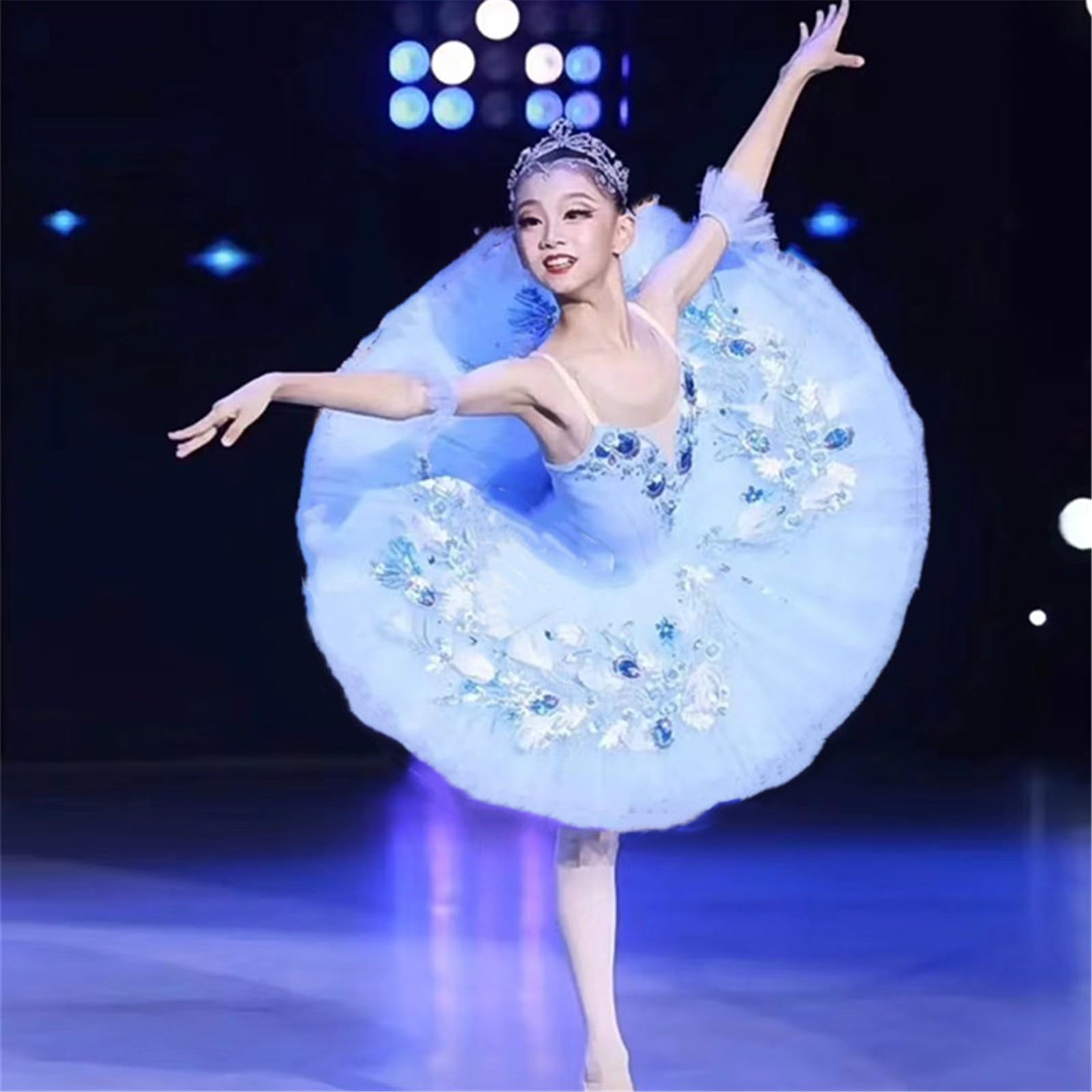 Profesjonalny Balet Tutu Dla Dziewcząt Tutu Balerina Sukienka Na Imprezę Kostium do Tańca Baletowego Strój do Codziennych Treningów