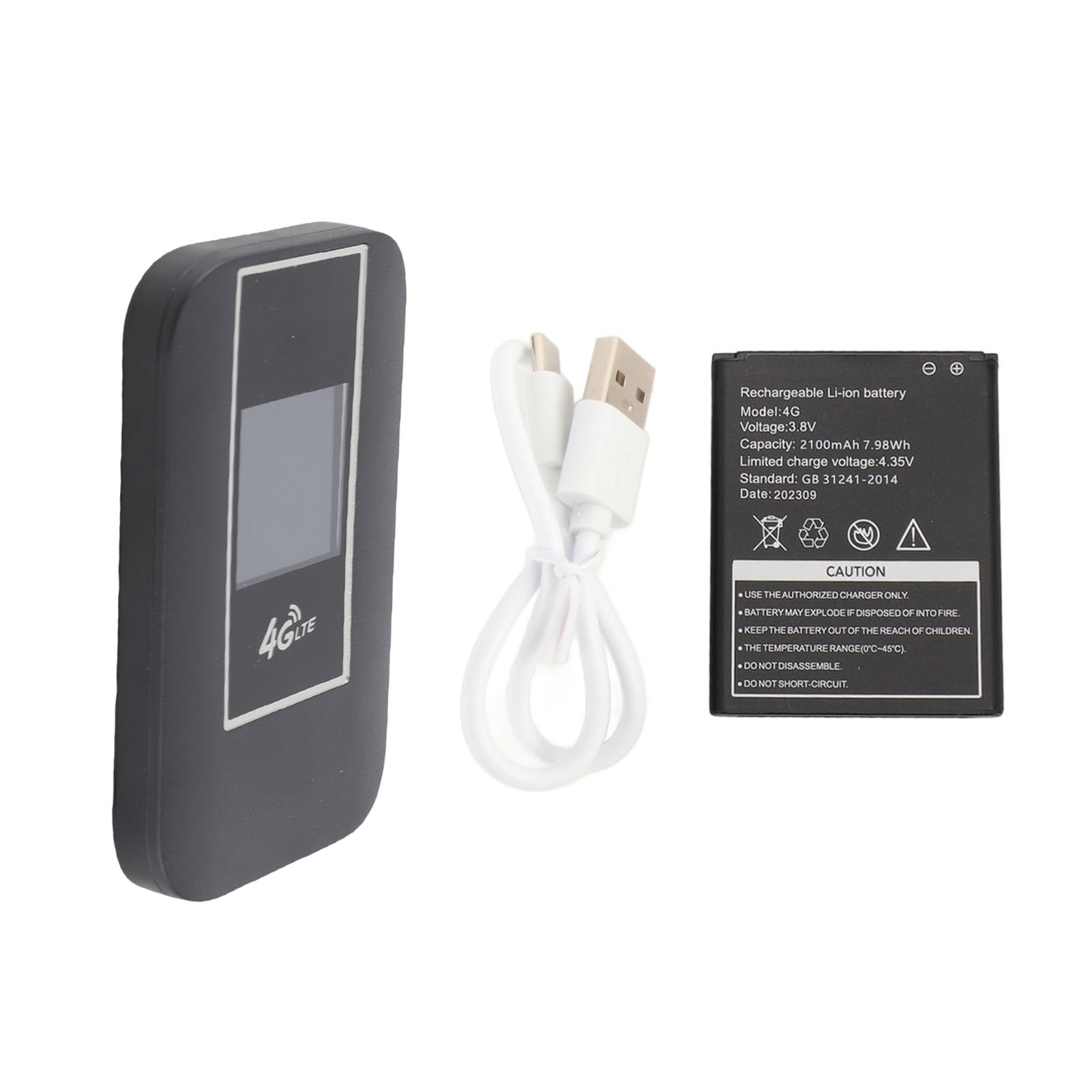 CHICIRIS 4G LTE Mobile WiFi Hotspot, Supporta 10 Utenti