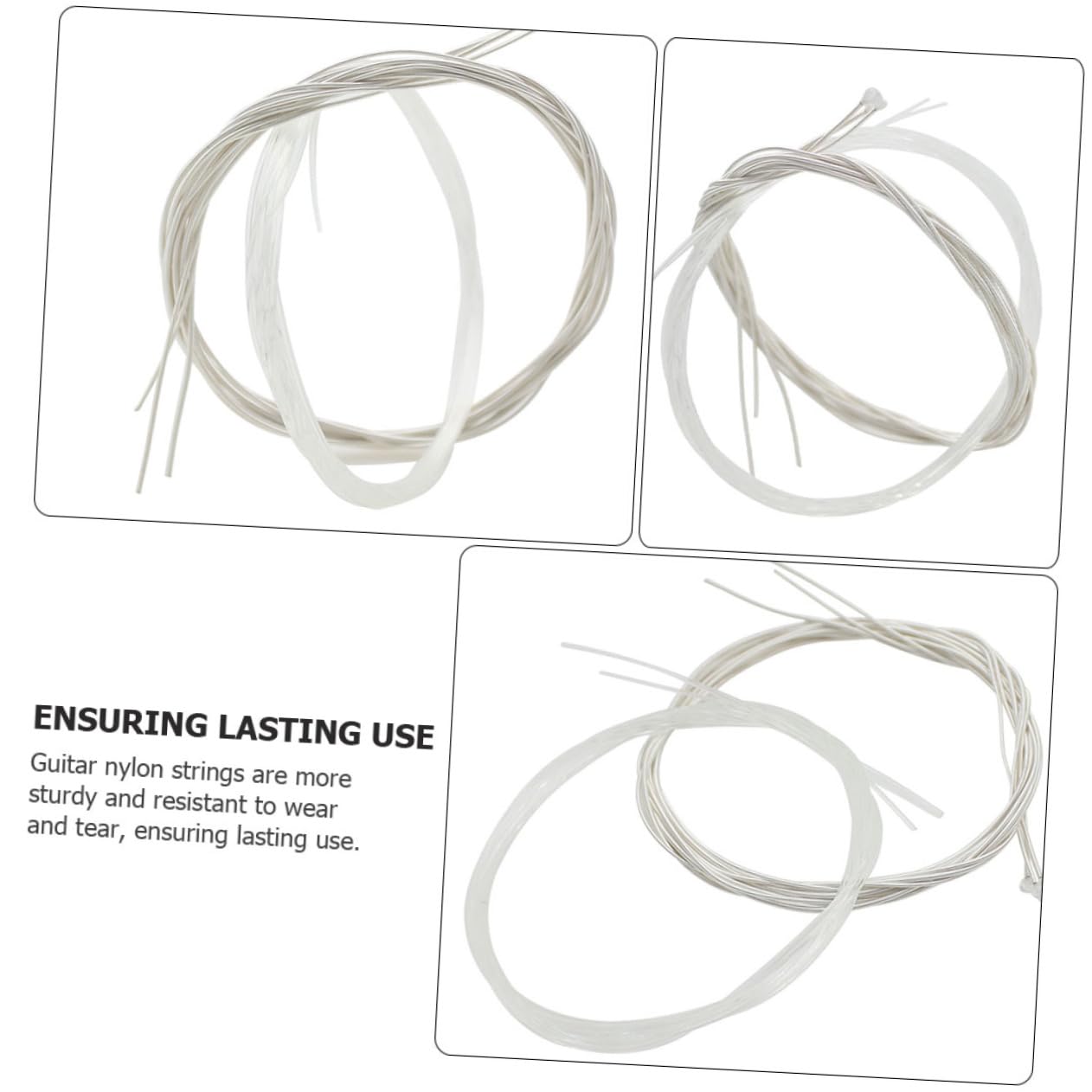 TOYANDONA 6-pack Nylon Classical Guitar Strings Acoustic Guitar String Set for Guitar Strings Replacement