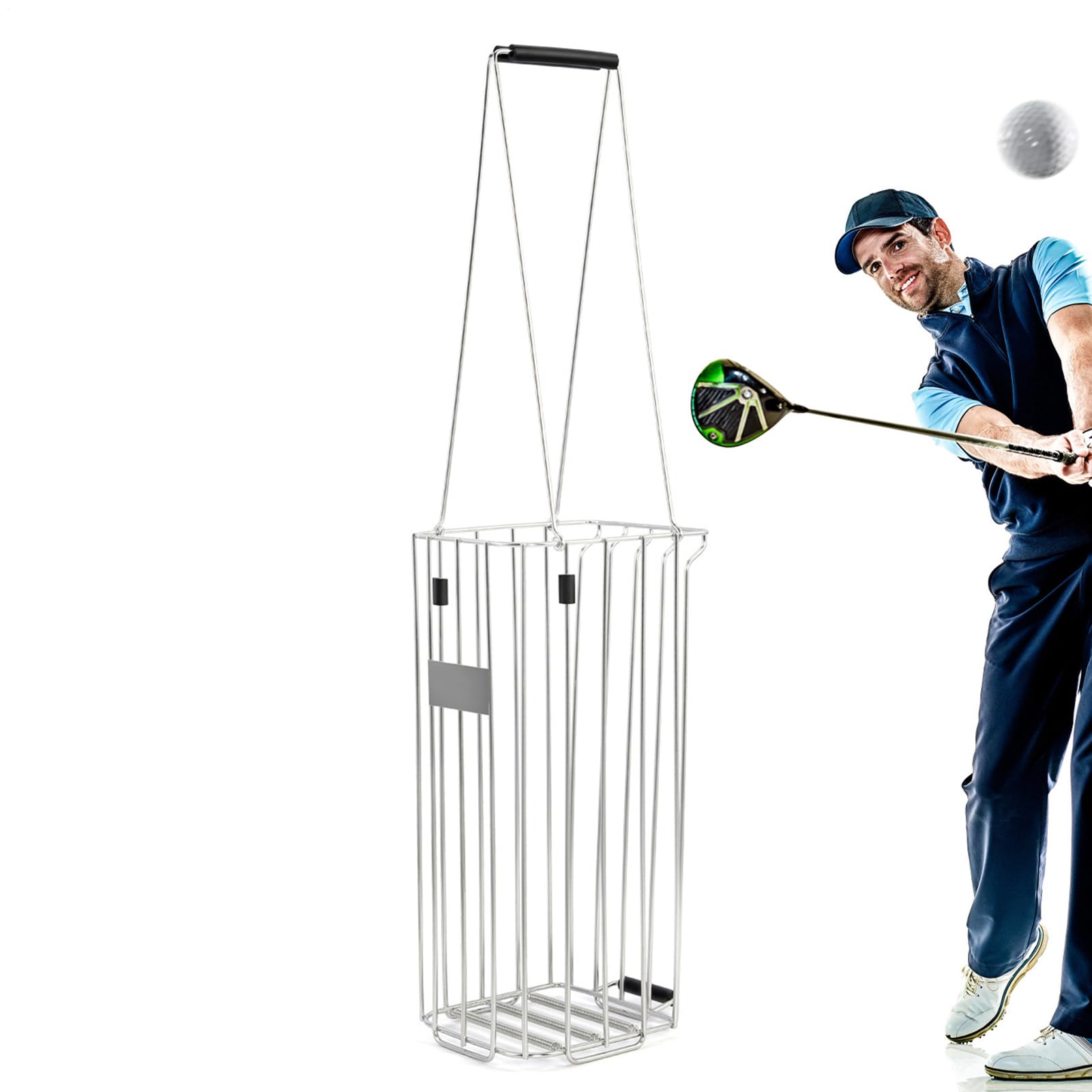 Panier à balles de golf ergonomique idéal pour ramasser et stocker - 8
