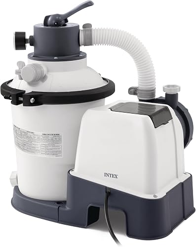 INTEX Krystal Clear 925 GPH Sand Filter Pump for Above Ground Pools