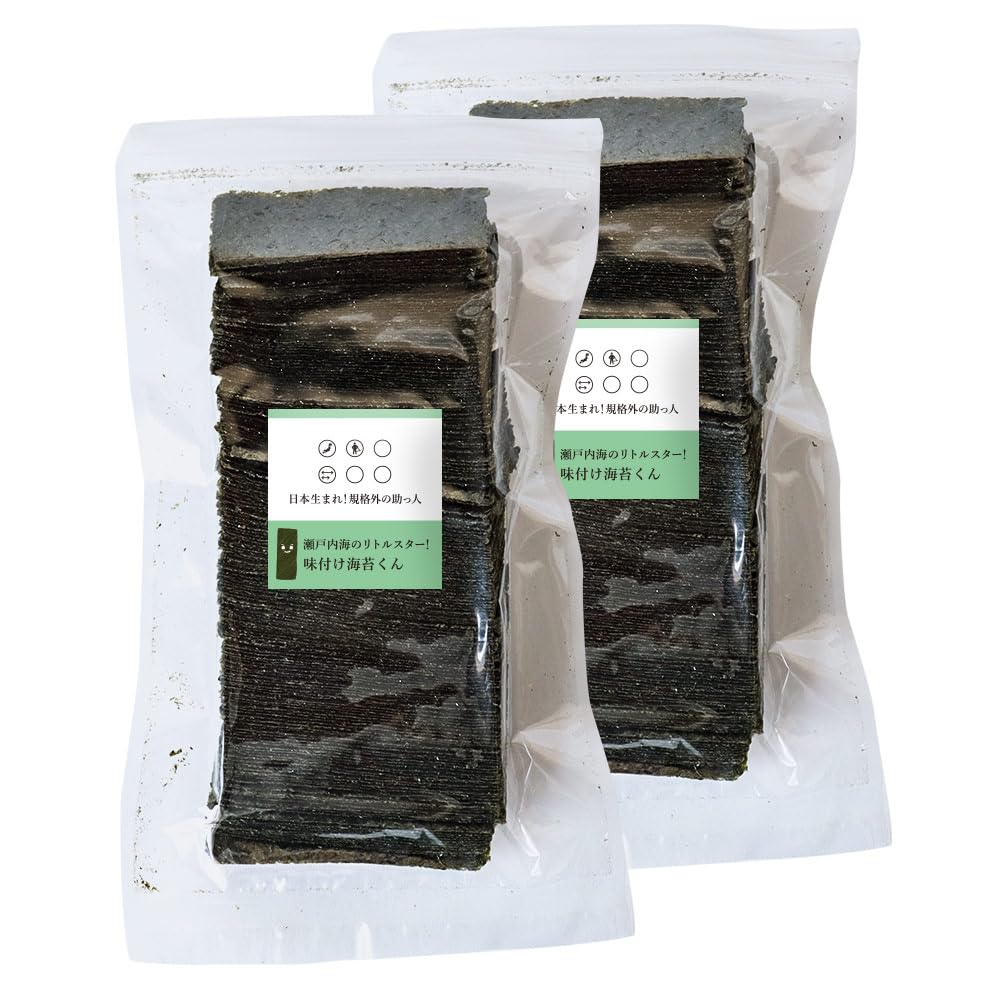Amazon | ogaland 海苔 味付け海苔 瀬戸内海産 12切 420枚（210枚×2袋