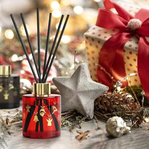 Reed Diffuser Oil, Holiday Pomander Diffuser Sticks Set, All-Natural Essential Oil And Bronzing Bottle, Fragrance And Gifts #TOP1