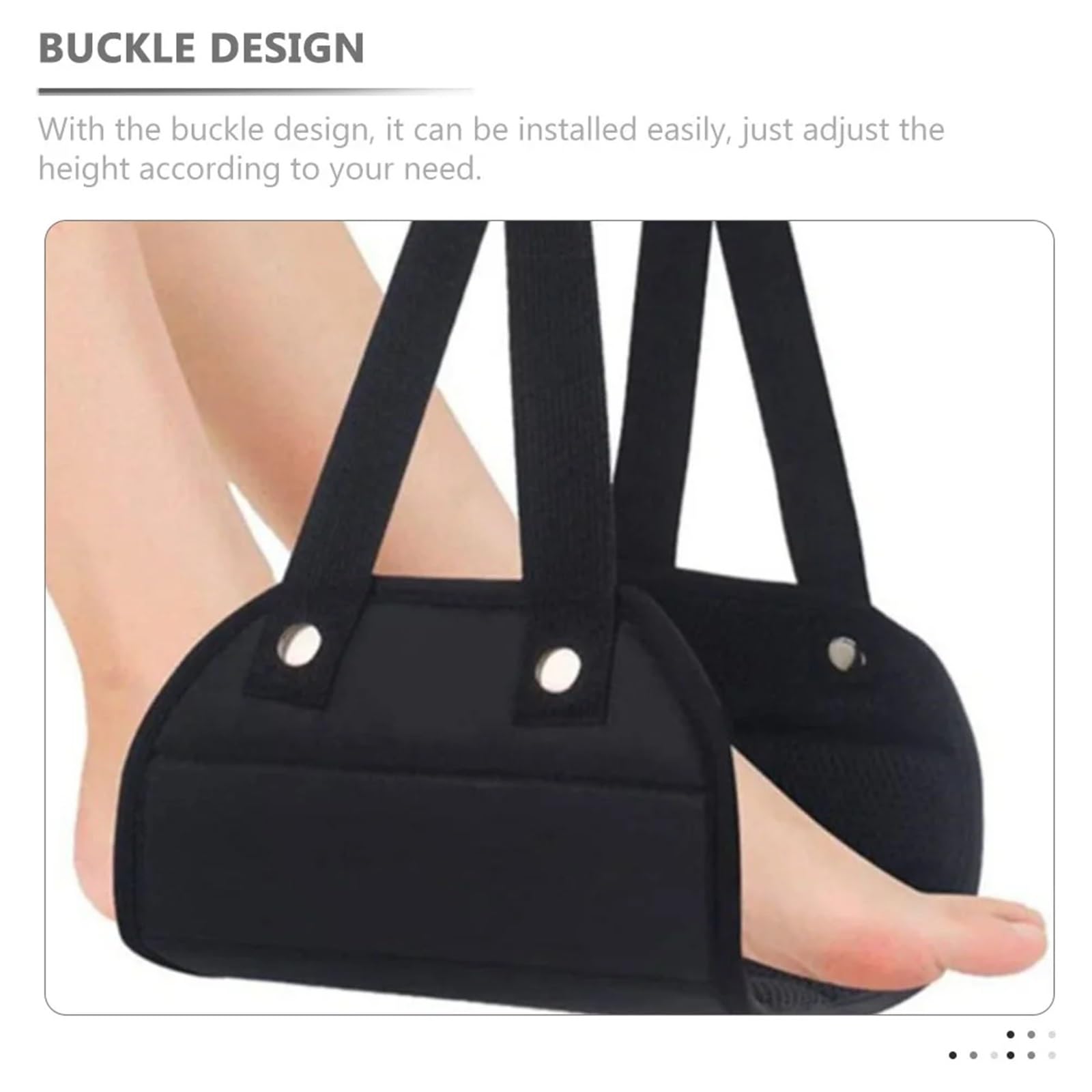 Tragbare Bodenmatte, Fußstützenpolster, Reisen for Flugzeugflüge, Fußstütze, Essentials, bequemes Zubehör, Hängematte