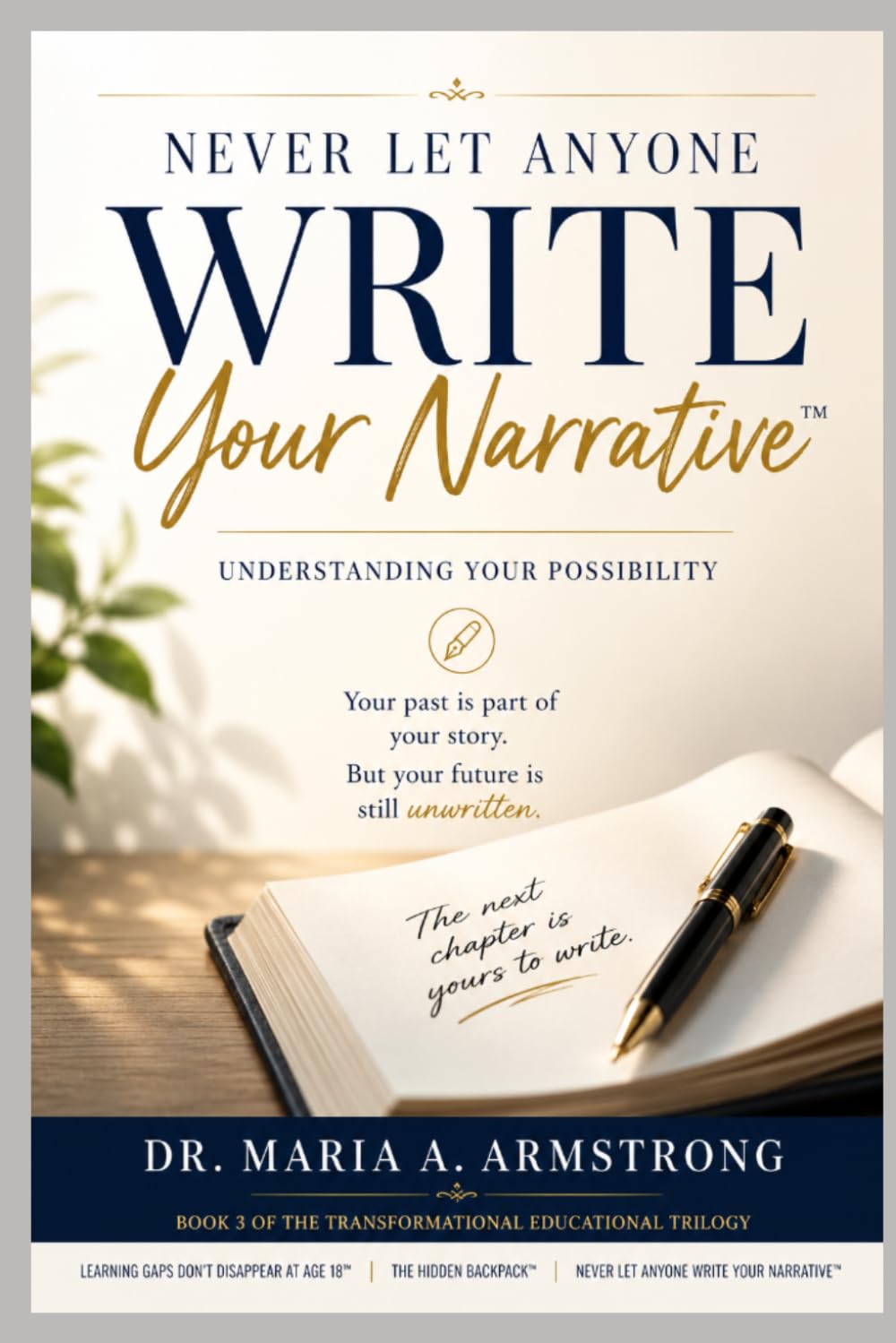 Never Let Anyone Write Your Narrative™: Understanding Your Possibilities (Understanding Possibilities™ Series)