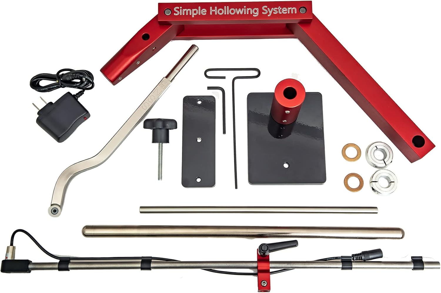 Simple Hollowing System - Accepts All Carbide Simple Woodturning Tools. (SHS with laser and SSNH)