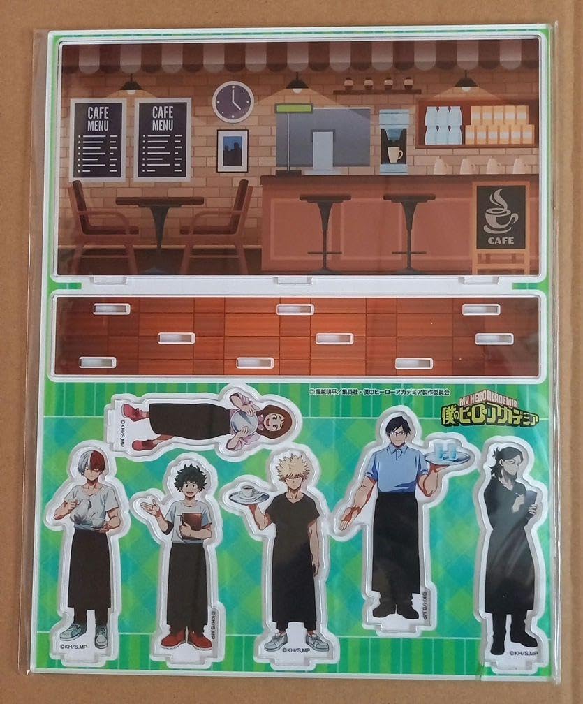 Amazon.co.jp: タワレコカフェ ヒロ アカ アクリルジオラマ : おもちゃ