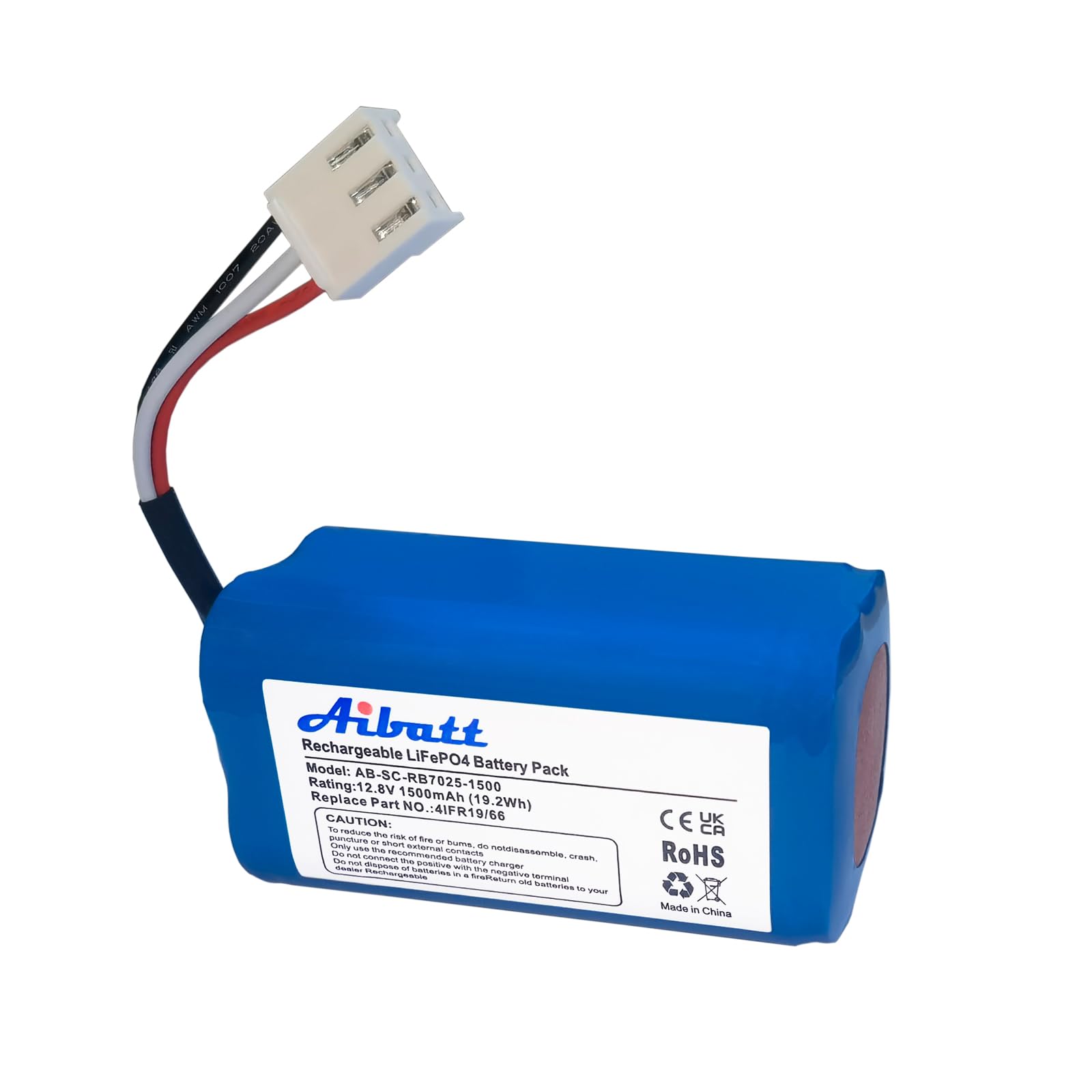 Akumulator 1500 mAh, zamiennik do odkurzacza Severin Chill RB7025, RB-7025, RB-7720, zamiennik do 4404048, 4IFR19/66 (12,8 V/Li-Fe)