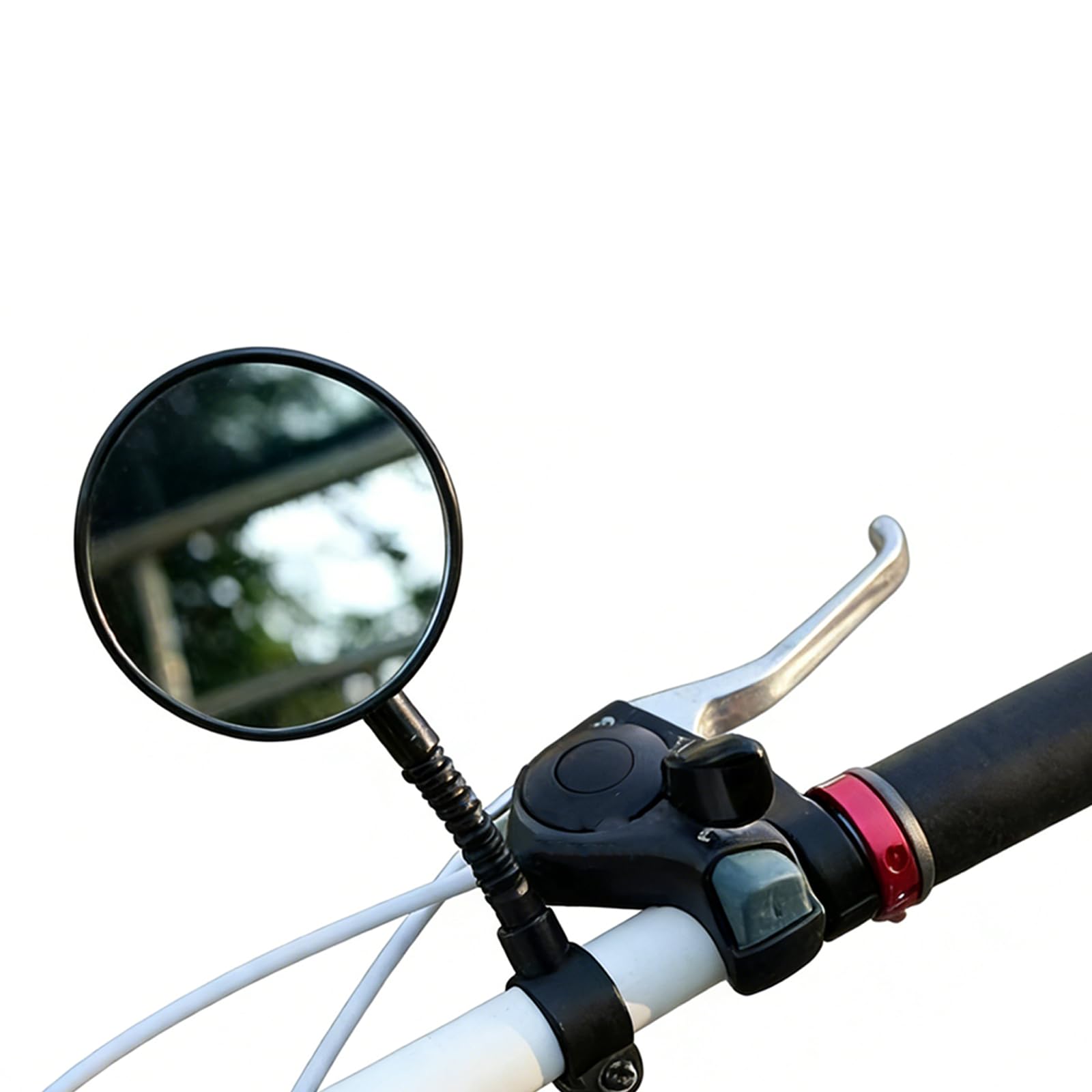 APEBAZY Bicycle Mirror 2 Pcs Bike Mirrors for Electric Bikes Mobility 360Β° Rotatable Scooter Mirrors