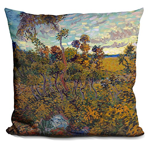 LiLiPi Sunset at Montmajour Decorative Accent Throw Pillow
