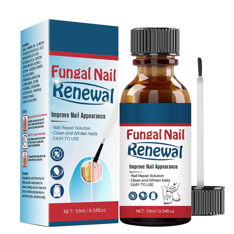 Nail Repair Essnce Liquid, Fingernail and Toenail Repair, Fix & Renew Damaged, Broken, Cracked & Discolored Nails, Reduce Nail Thickening, Strengthen Nails for Beautiful Nail