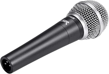 Monoprice Stage Right Series Dynamic Handheld Vocal Microphone (625906), Black