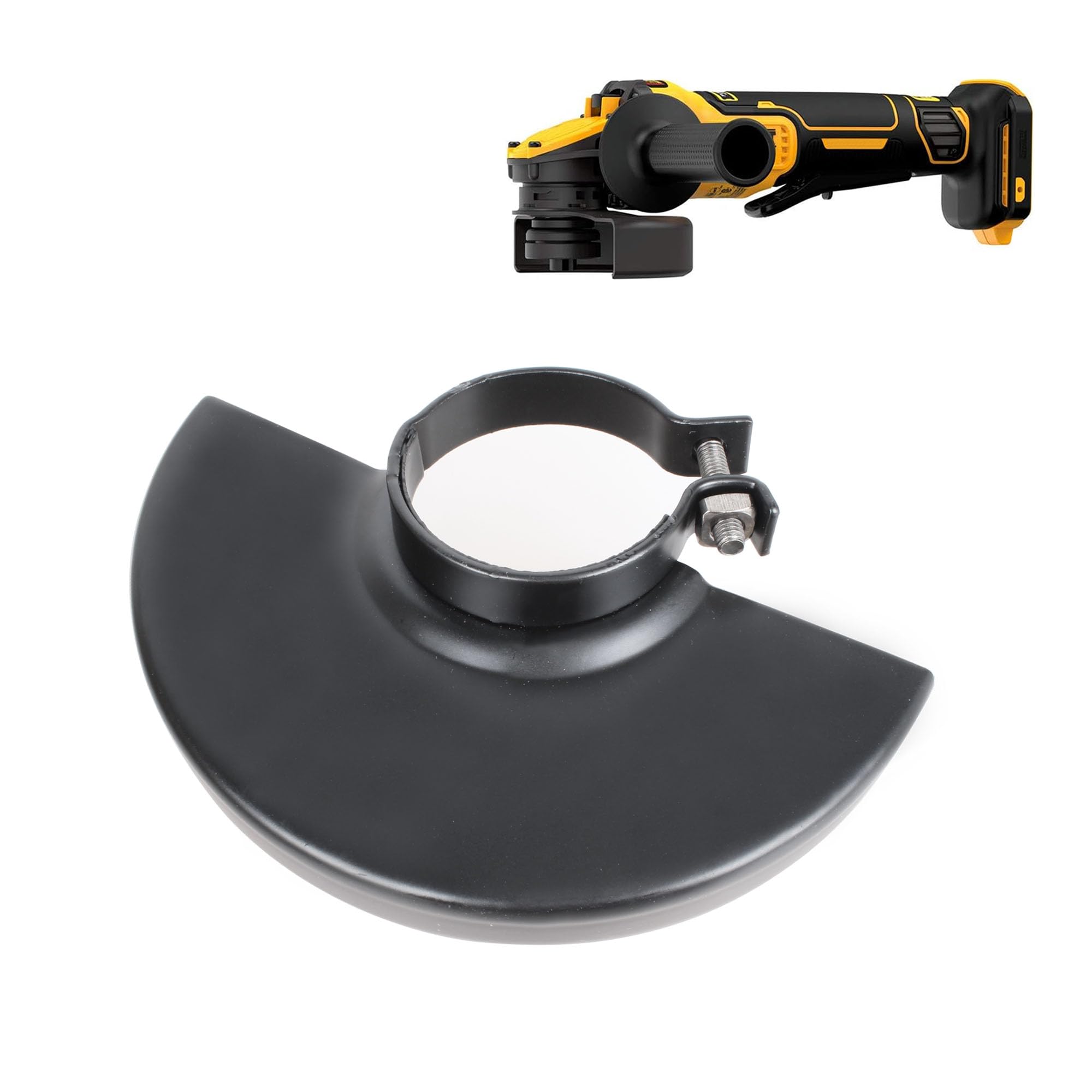 Rawolp Grinder Guard 4-1/2 inches (115mm) for DEWALT, MAKITA, RYOBI, METABO, Craftsman Angle Grinders (PT125)