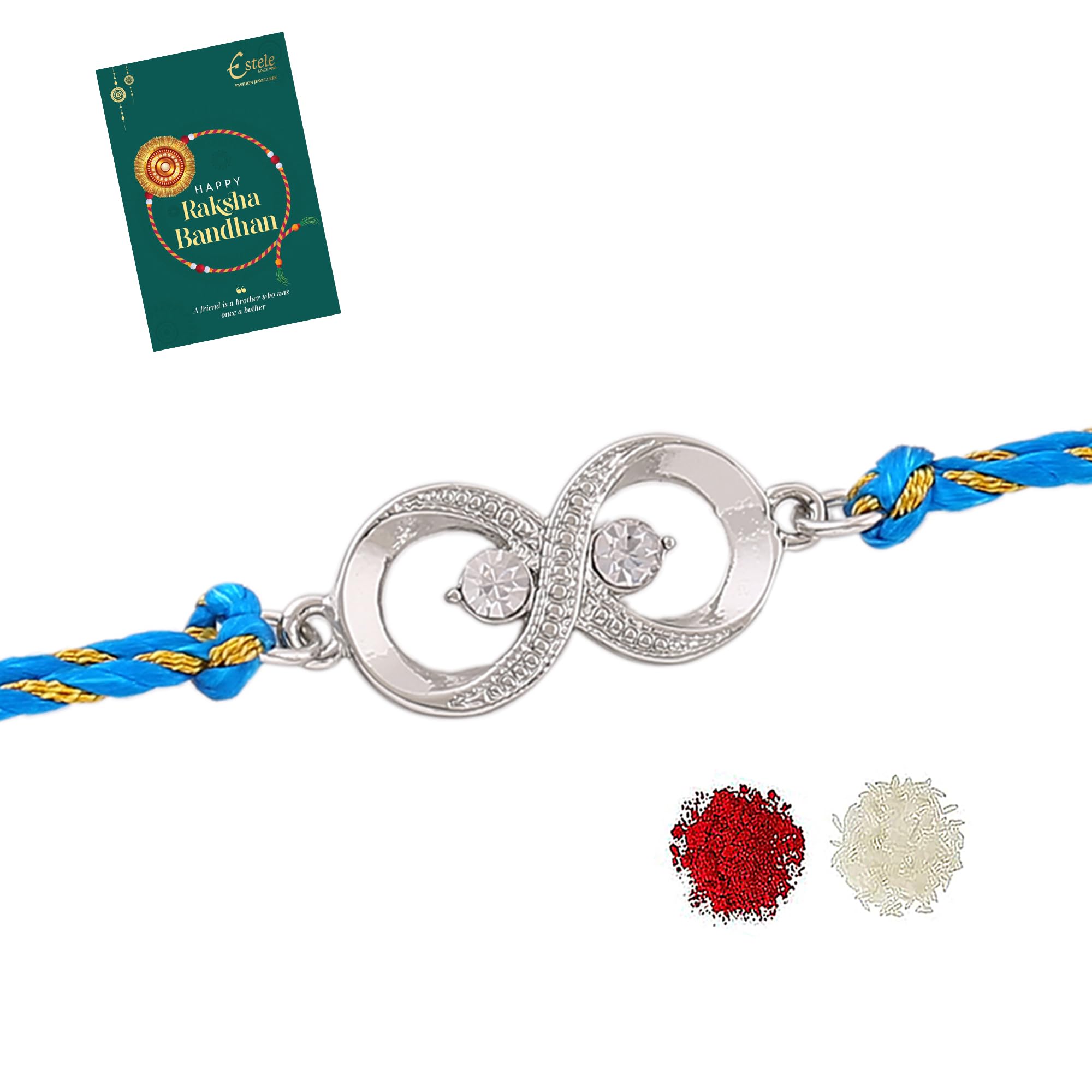 See full amazon price history chart for Estele Mens Rodium Plated Eternal Knot Bracelet With Fancy Silk Thread and Austrian Crystals Estele Mens Rodium Plated Eternal Knot Bracelet With Fancy Silk Thread and Austrian Crystals (B099266HS3) Amazon Price History, Amazon Price Tracker