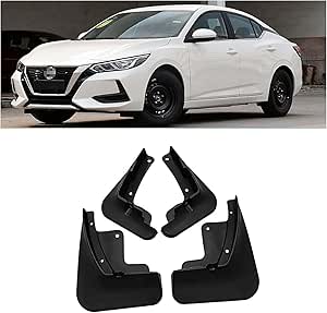 6 Stück Auto Schmutzfänger Set - PVC Schutz Für Räder 2018-2023