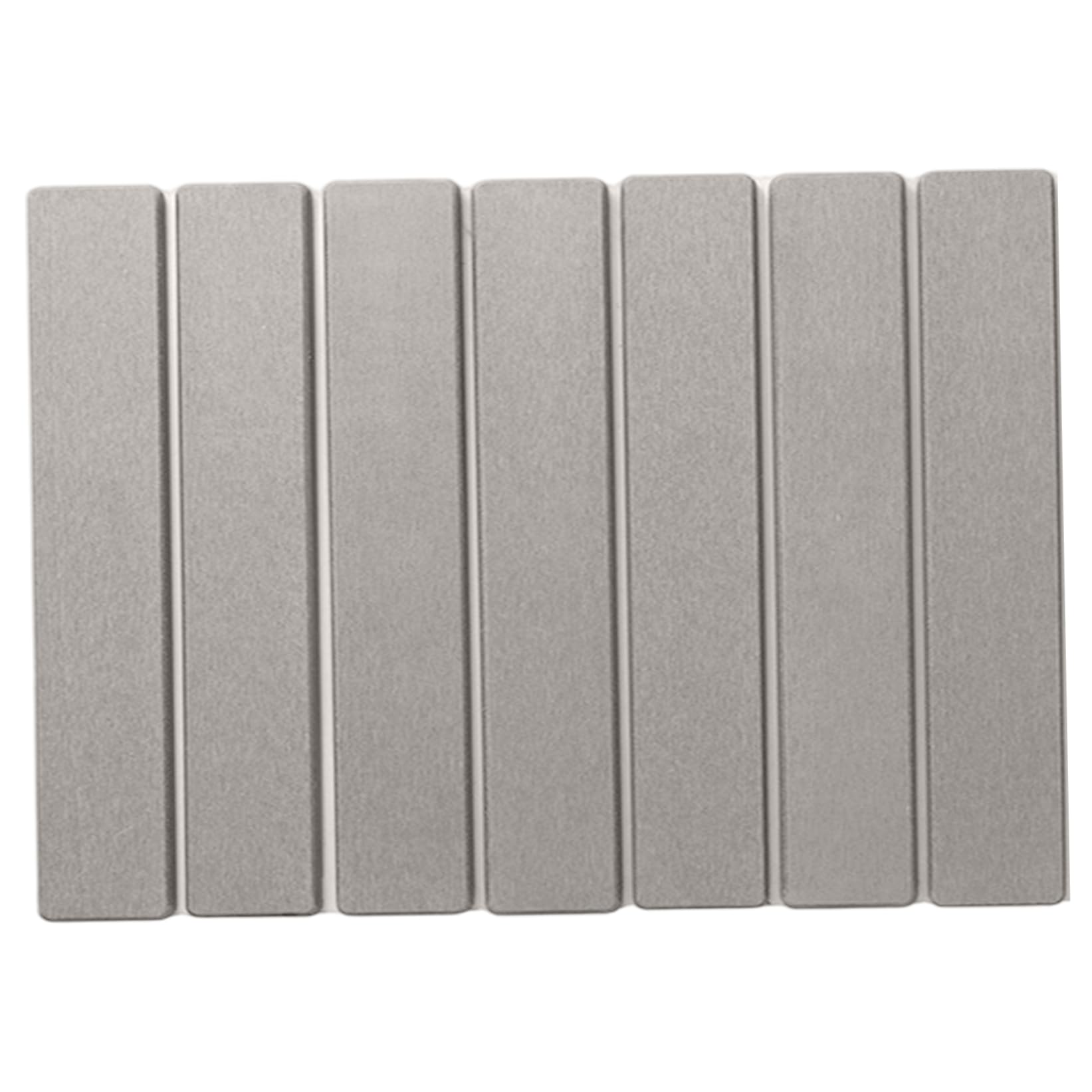 Jorzer Tappeto da bagno in pietra di diatomite, 40,6 x 30,5 cm, ultra assorbente, pieghevole e antiscivolo, per cucina, doccia, grigio chiaro