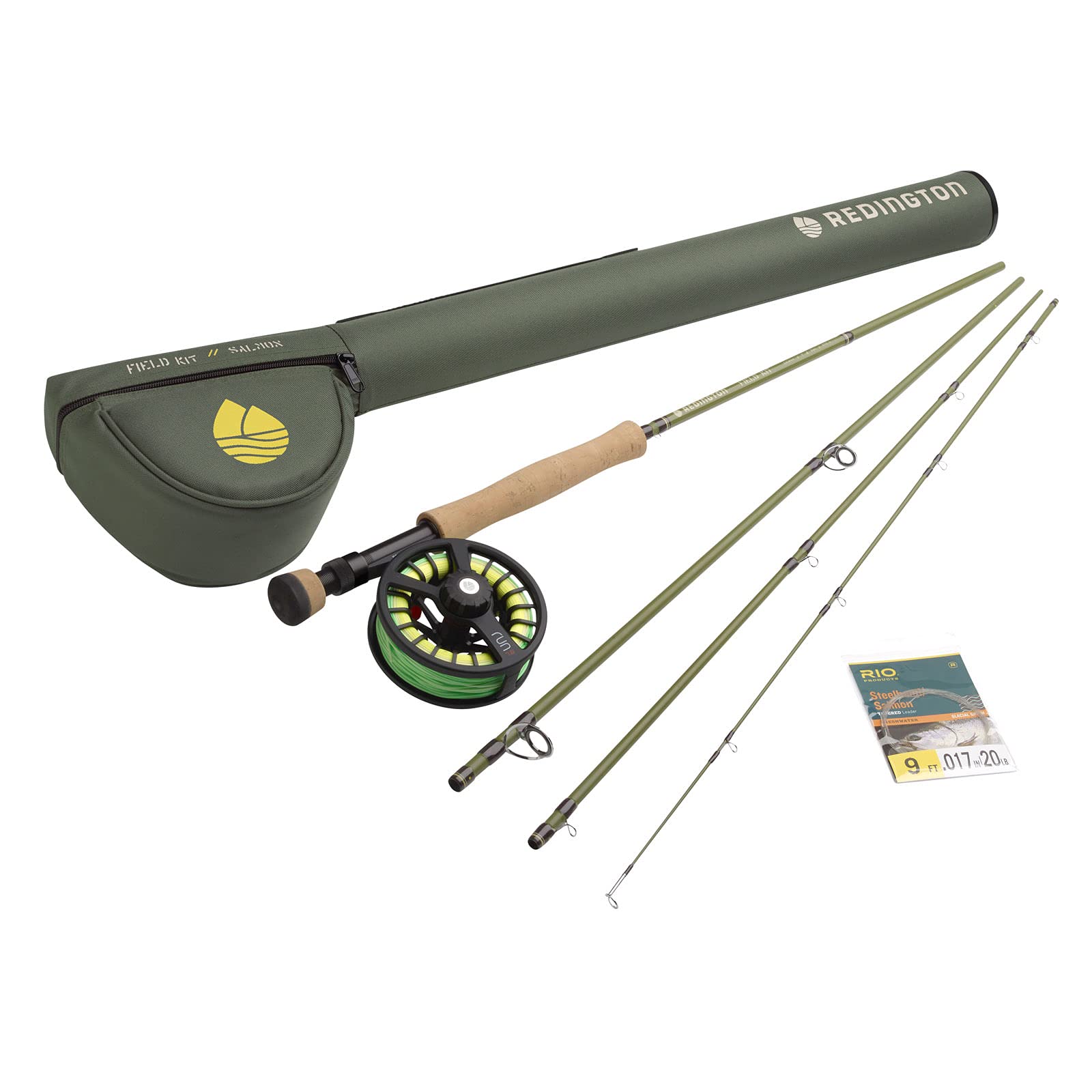 RedingtonFly Fishing Field Kit, Fly Rod and Reel Combo Starter Kit, Fly Line and Carrying Case Included
