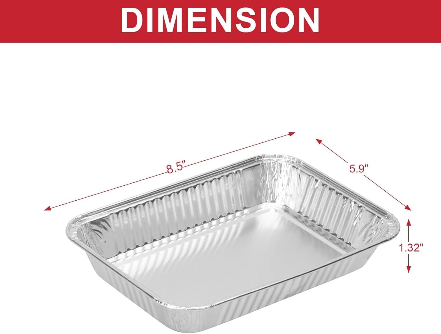 30 Pack Grill Drip Pan Liners for Ninja Woodfire OG700 Series, 6415 Grease Tray for Ninja OG700 OG701 OG751 Series & Weber Genesis Spirit Gas Grill, Disposable Aluminum Foil Drip Pans
