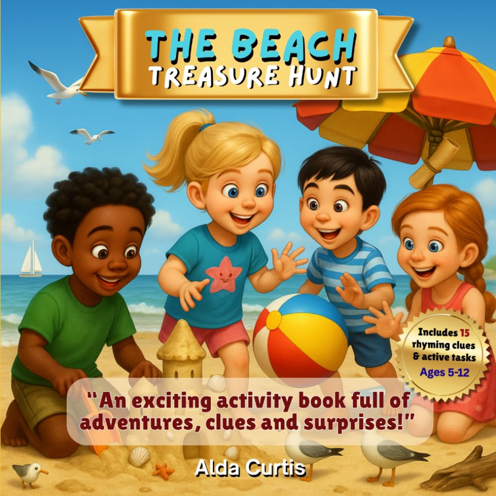 The Beach Treasure Hunt: A Fun Activity Book with Clues, Tasks & Surprises (Magik Treasure Hunt Series)