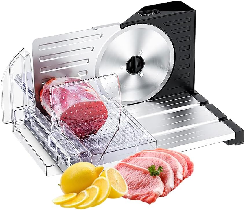 ミートスライサー ステンレス刃 スライス厚さ1-15mmカット可能 家庭用