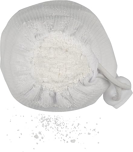 Miniatura 4 de Bolsa de tiza para gimnasio, paquete de 4 bolsas resellables (14 onzas en total), fácil agarre, absorbe la humedad, gimnasia, escalada en roca,