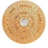 Tingting1992 Geomantischer Kompass Runder Kompass Feng Shui Kompass Kompass Kompass Ornamente Umfassende Festplattengröße Schriftzug Feng Shui Bagua Kompass (Size : M)