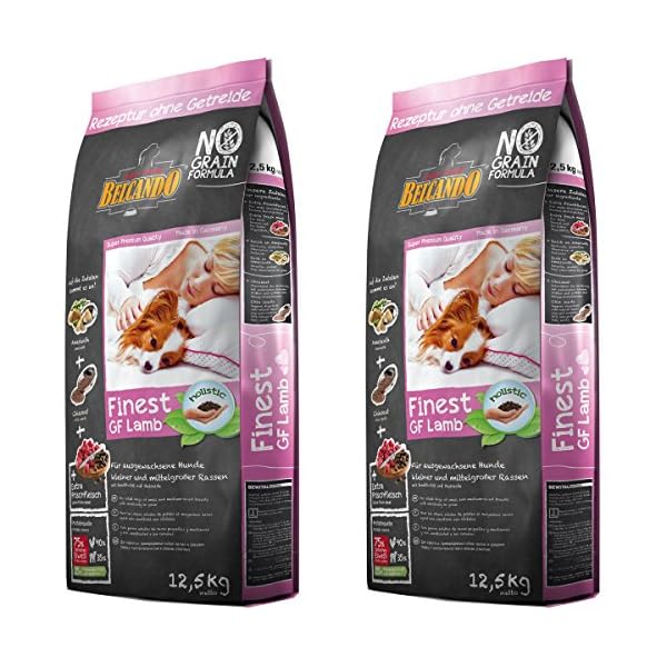 2 x 12,5 kg Belcando FINEST GF Lamb Lamm Trockenfutter Hundefutter getreidefrei