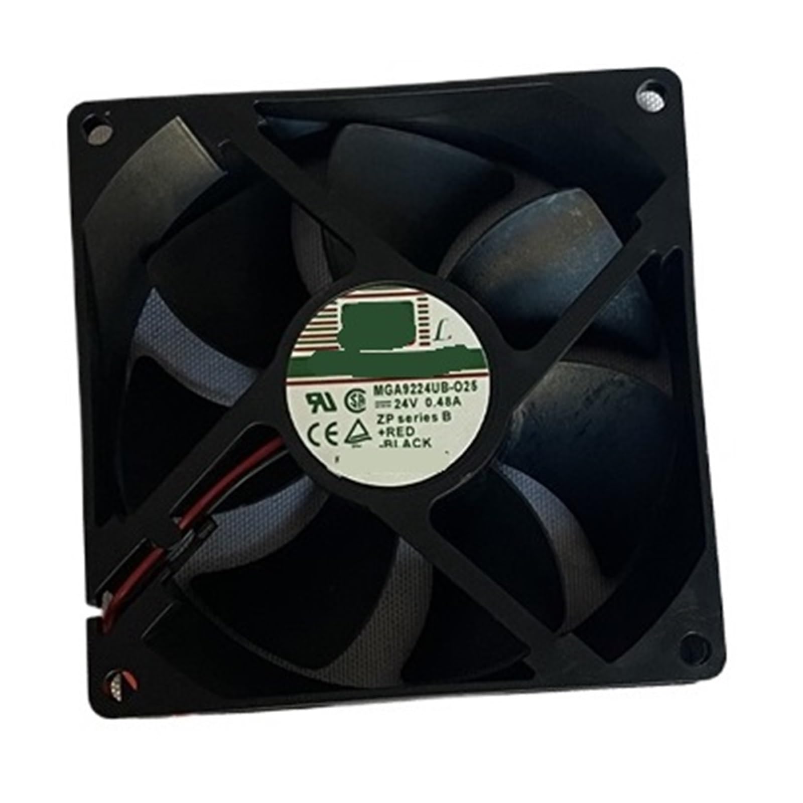 YMUGUEGH 92x92x25mm MGA9224UB-O25 9225 24V 0.48A DC axial flow Fan