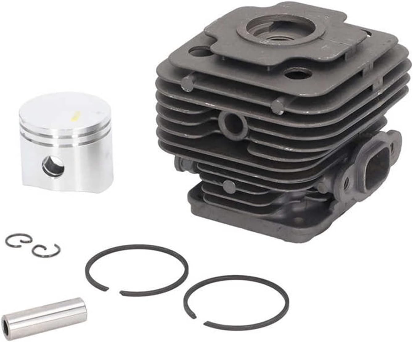 BENSOI Zestaw pierścieni zabezpieczających tłok cylindra 40 mm zestaw tłoka cylindra ze stopu aluminium, kompatybilny z Oleo Sparta 42 44