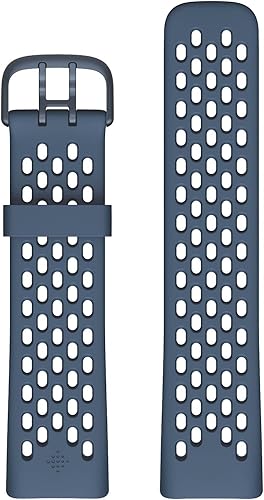 Vista 3 de Fitbit Charge 5 Sport - Correa de accesorios, producto oficial, Deep Sea, grande