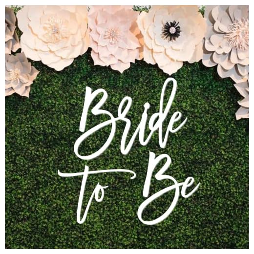Bride to Be Wood Backdrop Sign, Customized Bride to Be Wood Sign (36" Wide)