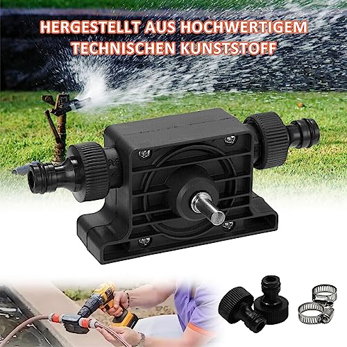 mohito Drill Pump, 1 x Cordless Screwdriver Pump, Electric Drill Pump, Mini High Flow Rate Pump Drill for the Transfer of Oil and Liquid Water - Image 3