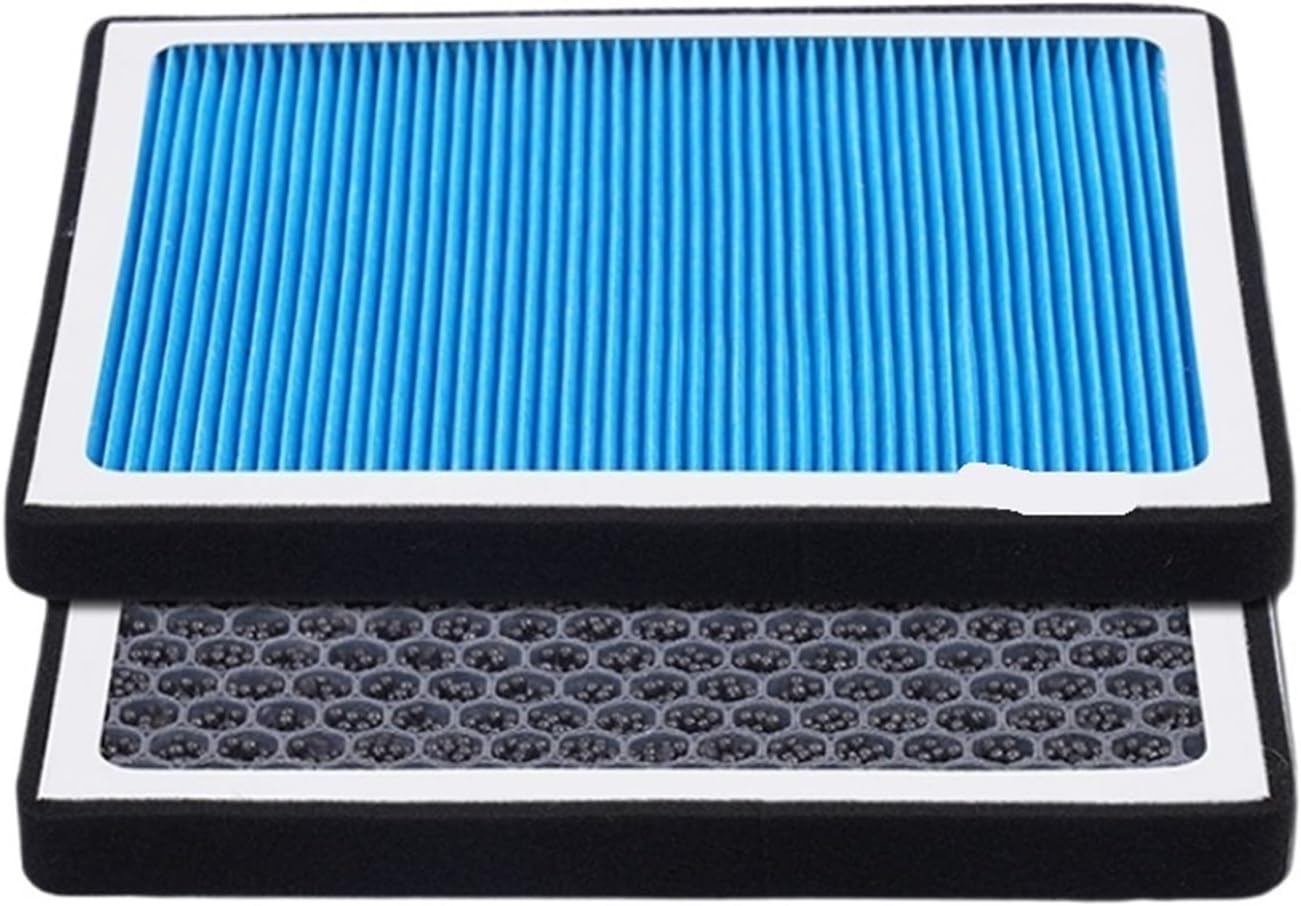 Car Activated Carbon Cabin Air Conditioning Filter Element,Compatible For Byd, Atto 3 Yuan Plus 2021-2024(2pcs)