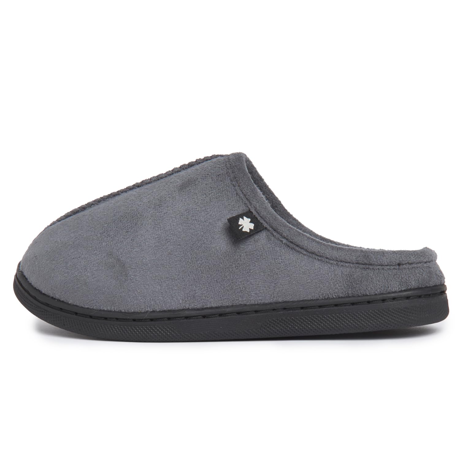 Lucky Brand Pantofole a zoccolo per ragazzi in memory foam in microsuede sherpa, sfocate antiscivolo, per interni ed esterni, zoccoli per camera da letto dei bambini