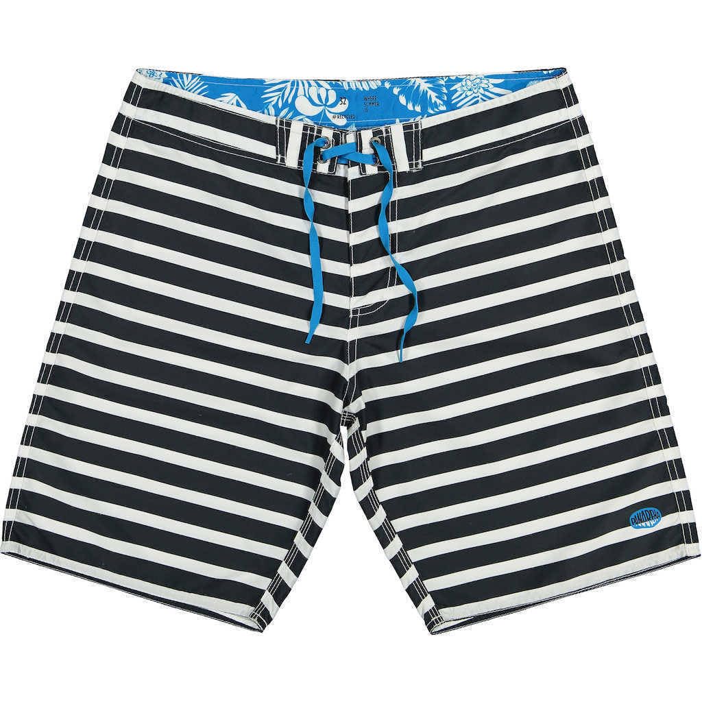 Panareha Boardshorts de poliéster Reciclado para Hombre SANUR Negro (46)
