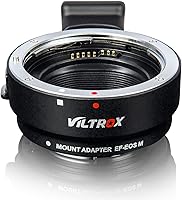 EBYPHAN EF-EOS M Auto-Focus Lens Adapter: EF/EF-S Lenses to Canon EOS M M2 M3 M5 M6 M50 M100 Cameras