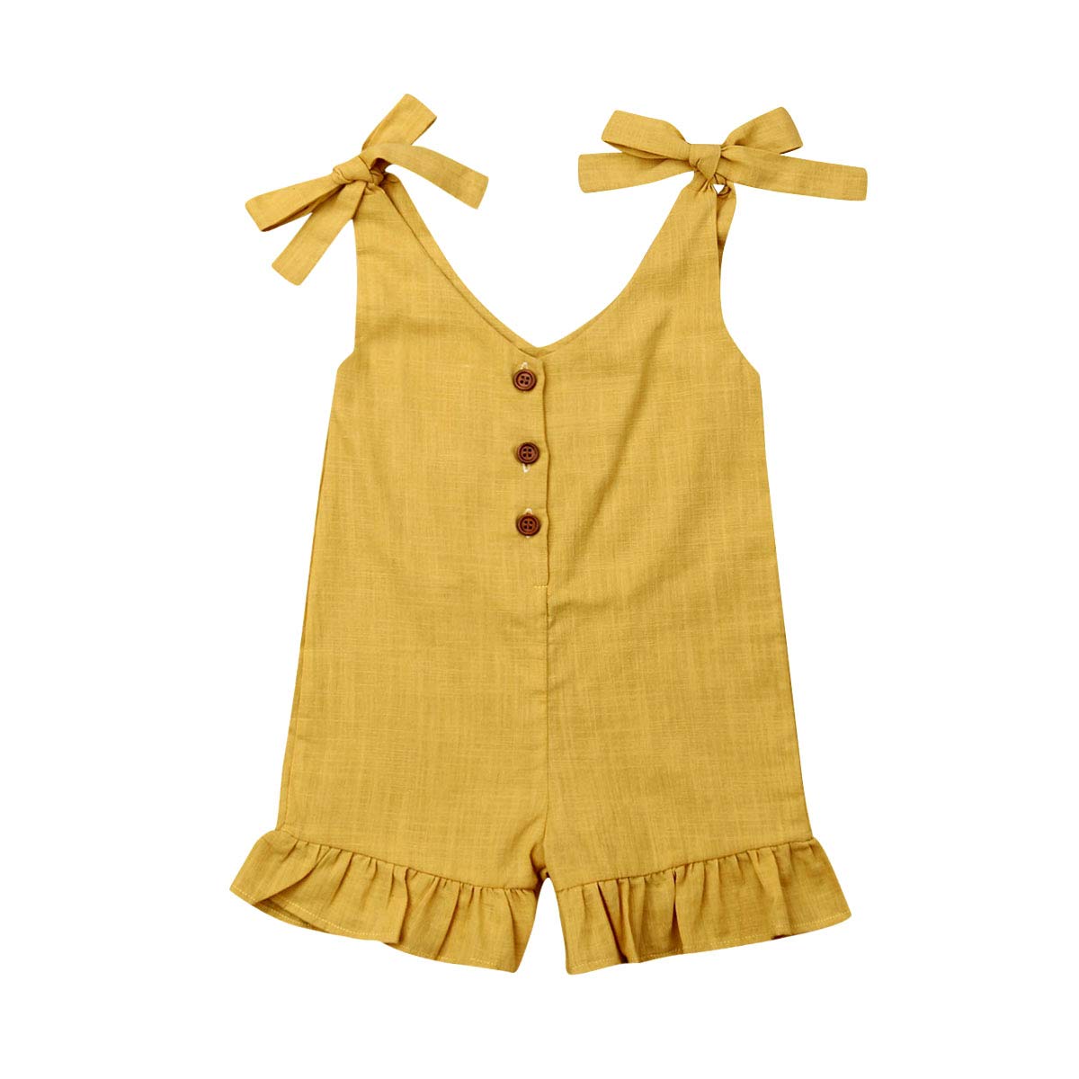 Toddler Girl Outfit Sleeveless Romper One Piece Jumpsuit Bodysuit Playsuit Summer Clothes
