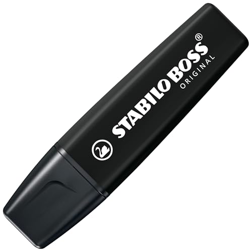 Image of STABILO Aesthetic Highlighter Pen Set || BOSS ORIGINAL NatureCOLORS | Pack of 10 | Black Art Marker