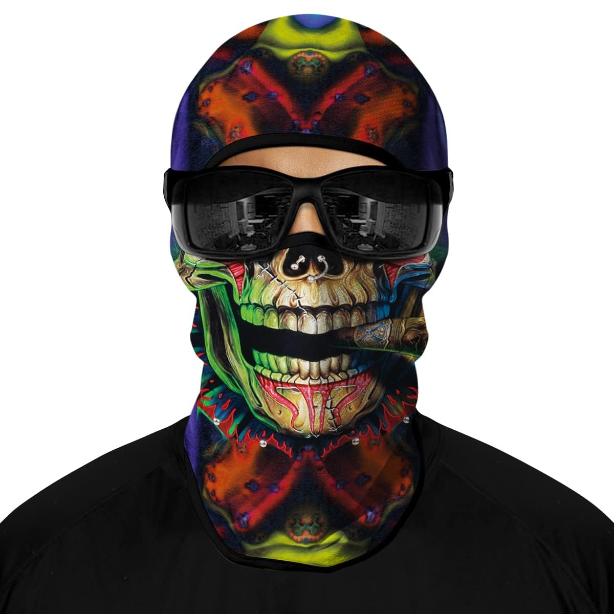Skull Full ski Mask 3D Balaclava UV Sun Protection Motorcycle Ski Scarf Cycling Fishing for Men