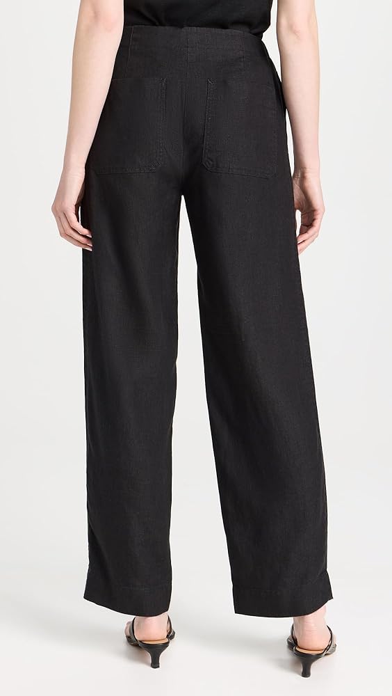 PABLOVINCI　Hemp denim wide slacks Women's Hemp Blend Denim Darted Wide Pants | Women's Denim