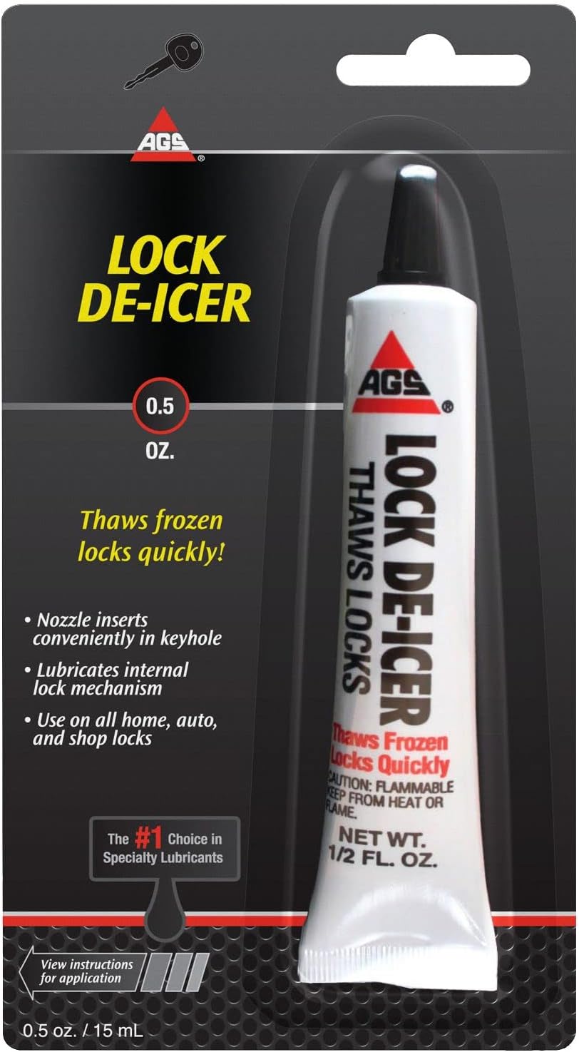AGS MZ1 Lock DeIcer Lubricant, 1/2 oz Automotive