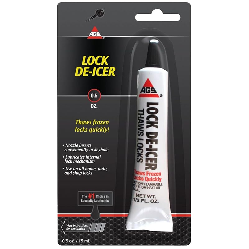 AGS MZ-1 Lubrificante Descongelante para Fechaduras, frasco de 15 mL