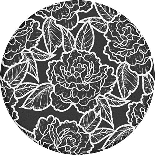 PopSockets PopGrip: Phone Grip and Phone Stand, Collapsible, Swappable Top, Guipure Lace