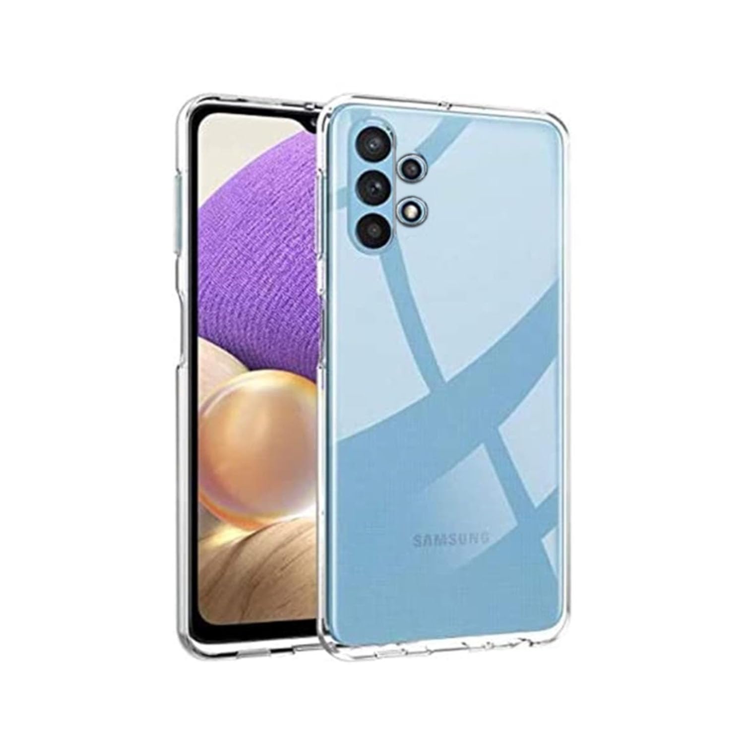 Amazon.co.jp: Galaxy A32 5G SCG08 専用クリア ソフト シリコン TPU