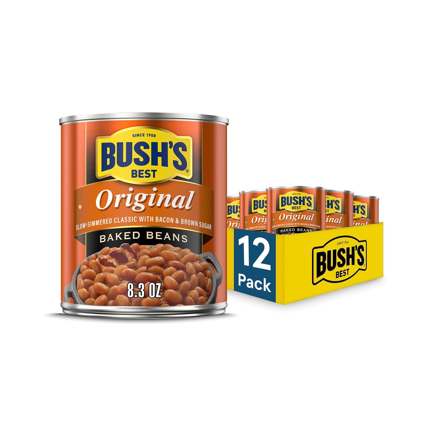 Bush's Best Baked Beans Original Seasoned with Bacon & Brown Sugar