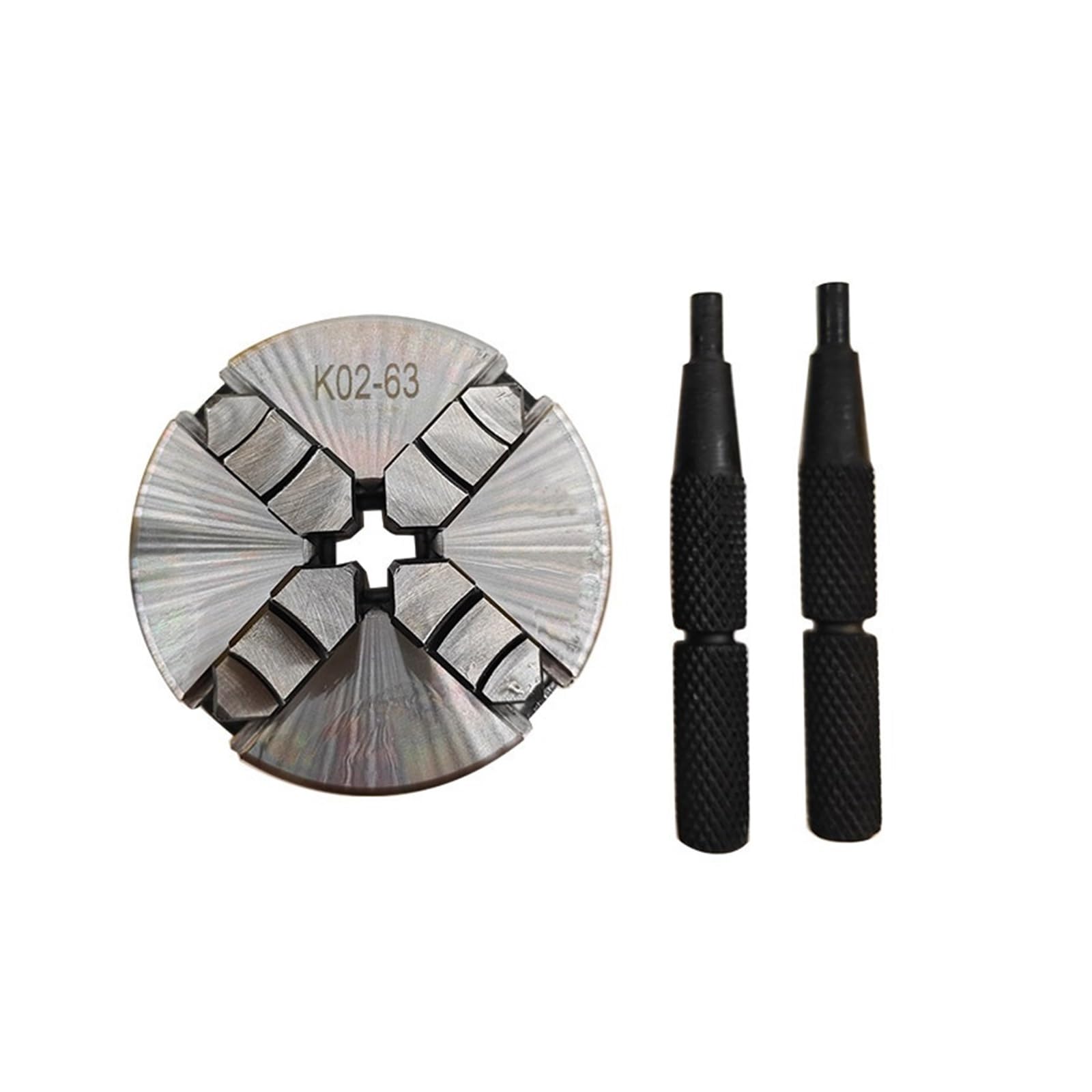 K01-50/63/80 Mini 3-Jaw Self-Centering Lathe Chuck Woodworking Hand Tool(K02-63)