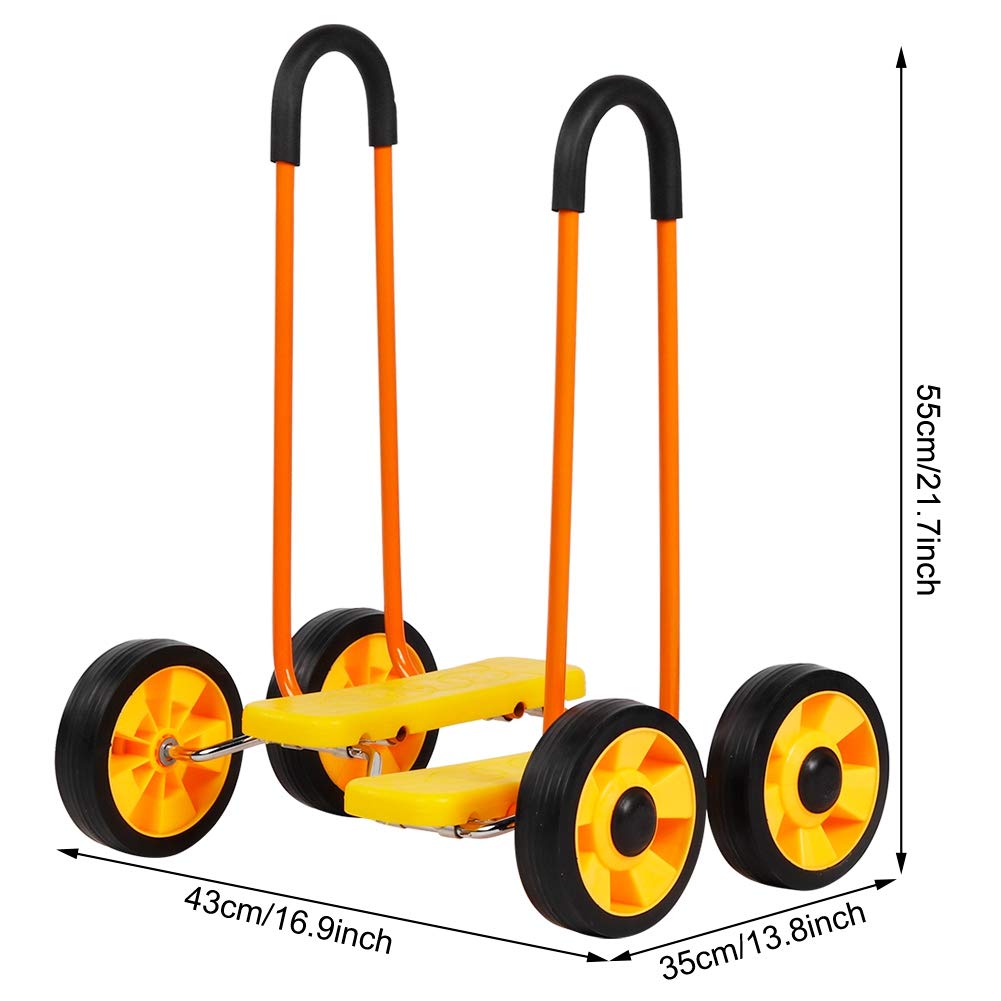 Kinder Balance Fahrrad Kindergarten Spielzeug, Sensorik Trainings Fahrrad Aus Umweltfreundlichem PE Material, Stabiles Lernrad Ohne Pedale Mit Breiten Reifen Und Rutschfesten Griffen Für Kleinkinder