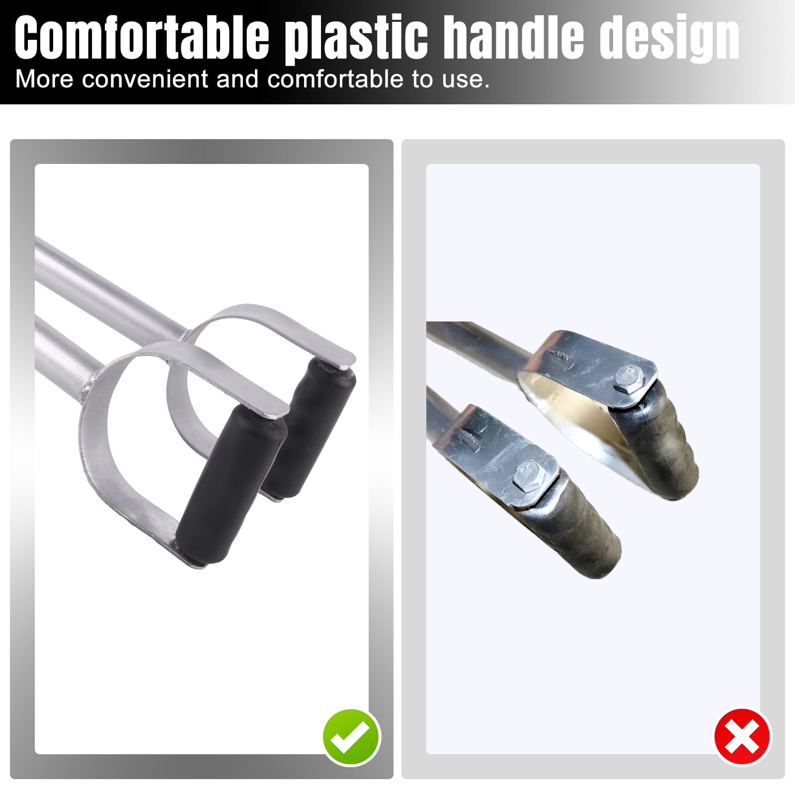 Costureras manuales profesionales, herramientas de chapa, herramienta de costura de pie 2 en 1, alicates de flexión a prueba de fugas, abrazadera de techo de metal con mango ergonómico